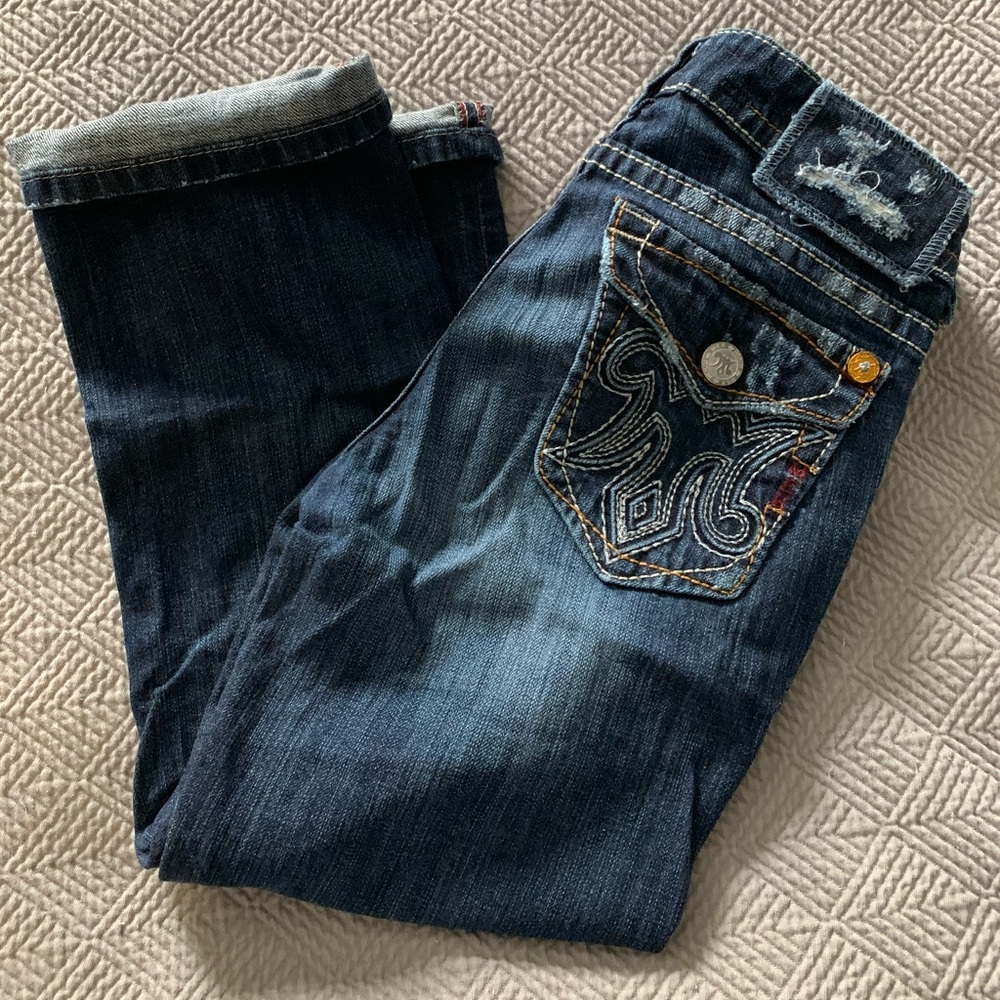 MEK denim cuffed Capri 27